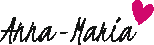 Unterschrift von Anna-Maria mit Herz