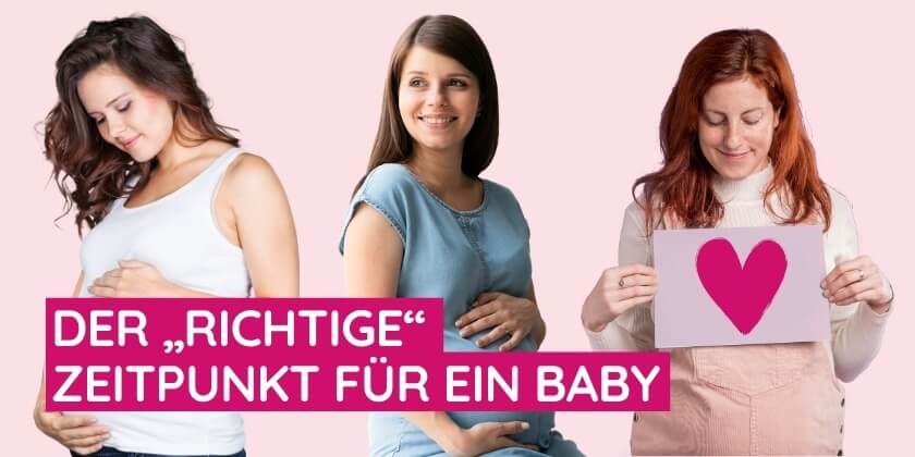 Drei Schwangere Frauen freuen sich auf ihre Babies