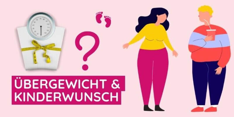 Übergewichtige Frau mit großem Kinderwunsch