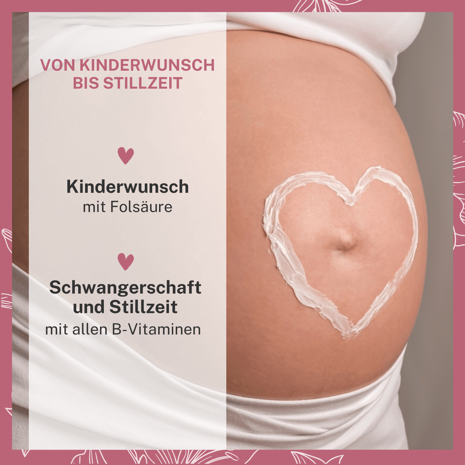 BabyFORTE Folsäure Plus, Kinderwunsch, Schwangerschaft, Stillzeit