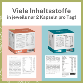 BabyFORTE Kinderwunsch-Duo oJ – viele Inhaltsstoffe in jeweils nur 2 Kapseln pro Tag!