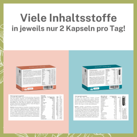 BabyFORTE Kinderwunsch & Zyklus-Set – viele Inhaltsstoffe in veganen Kapseln!