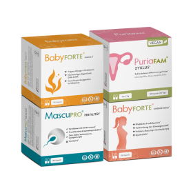 Kinderwunsch & Zyklus-Set XXL von BabyFORTE & MascuPRO