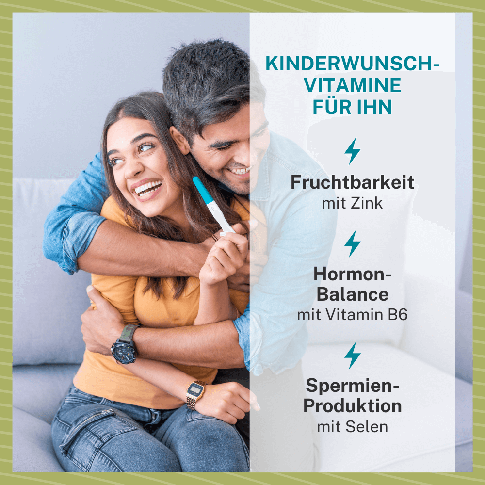 BabyFORTE Kinderwunsch-Duo, Fruchtbarkeit, Hormon-Balance. Spermien-Produktion