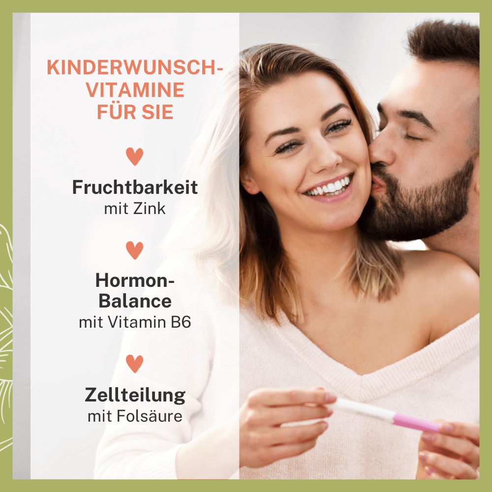 BabyFORTE Kinderwunsch Komplett-Paket, Fruchtbarkeit, Hormon-Balance, Zellteilung