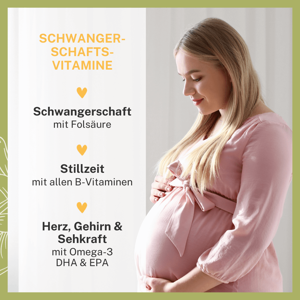 BabyFORTE Kugelzeit, Schwangerschaft, Stillzeit, Herz, Gehirn & Sehkraft