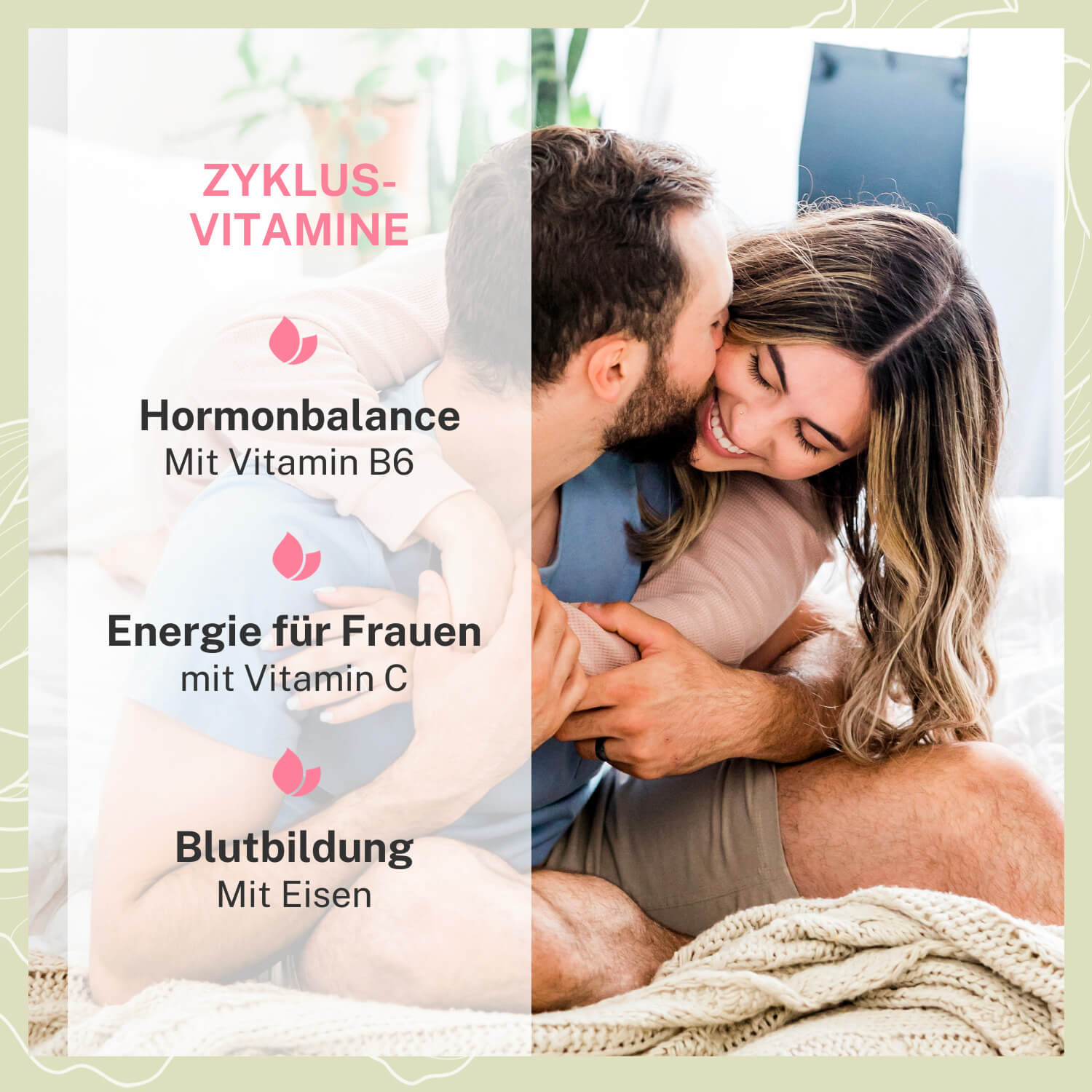 PuriaFAM Zyklus, Zyklus- und Hormonbalance, Vitamine & Nährstoffe für Frauen