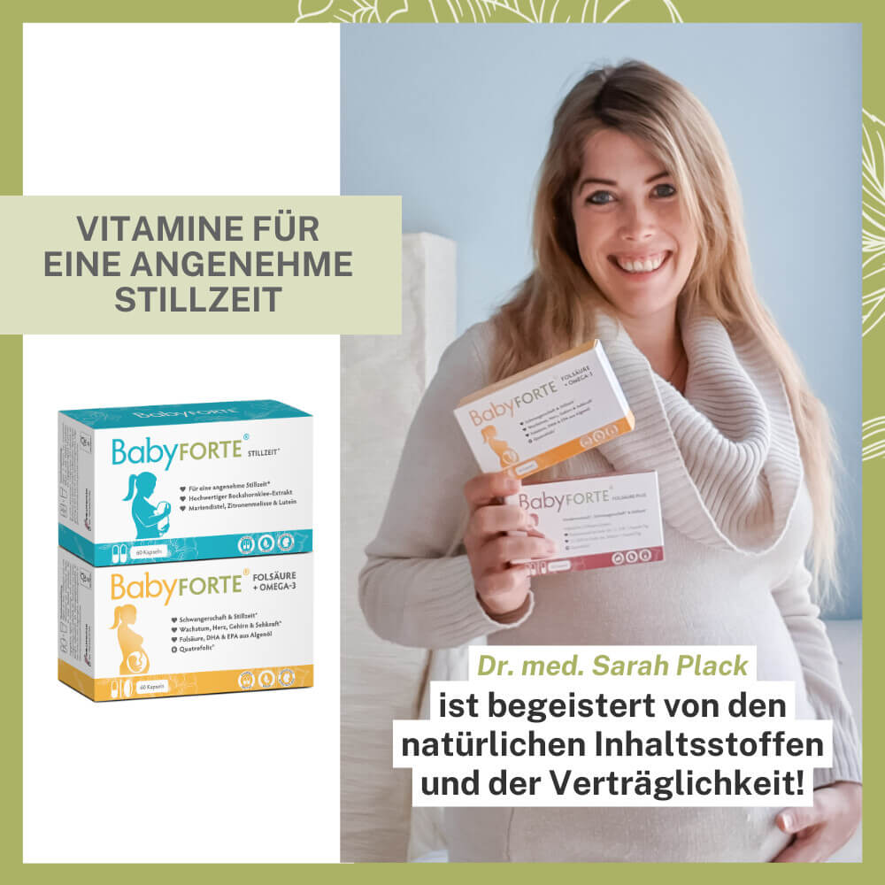 Vitamine für eine angenehme Stillzeit