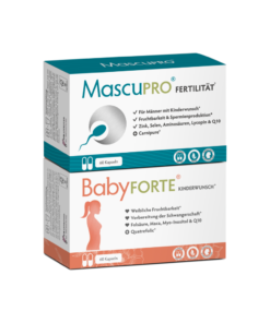 Kinderwunsch-Duo von BabyFORTE & MascuPRO