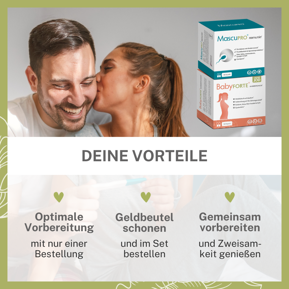 BabyFORTE Kinderwunsch-Duo oJ – Deine Vorteile