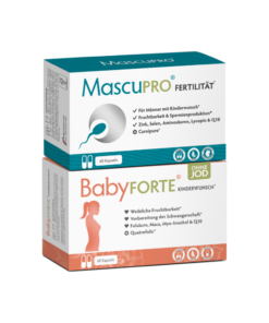Kinderwunsch-Duo von BabyFORTE & MascuPRO ohne Jod