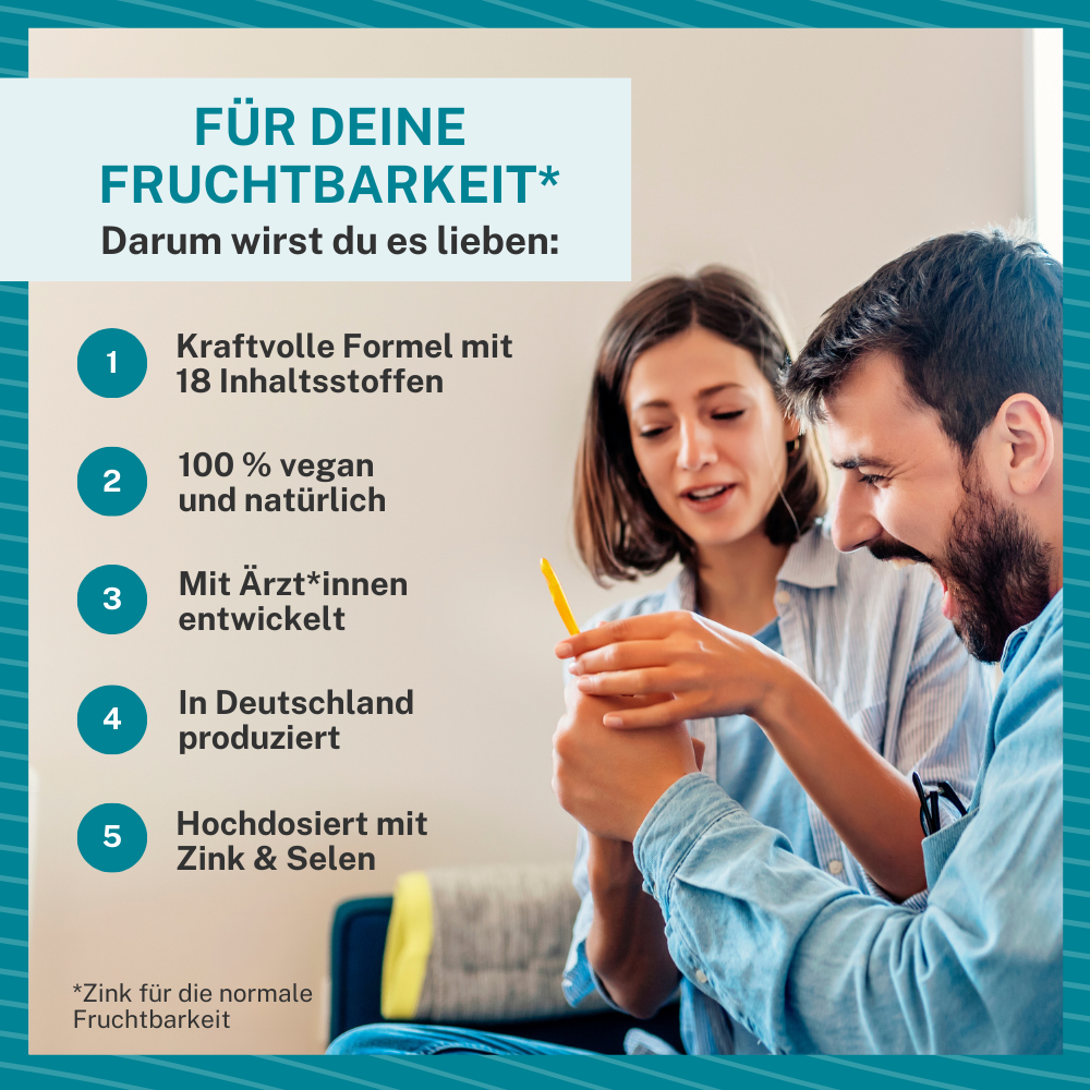 MascuPRO Fertilität für die Fruchtbarkeit – Darum wirst du es lieben