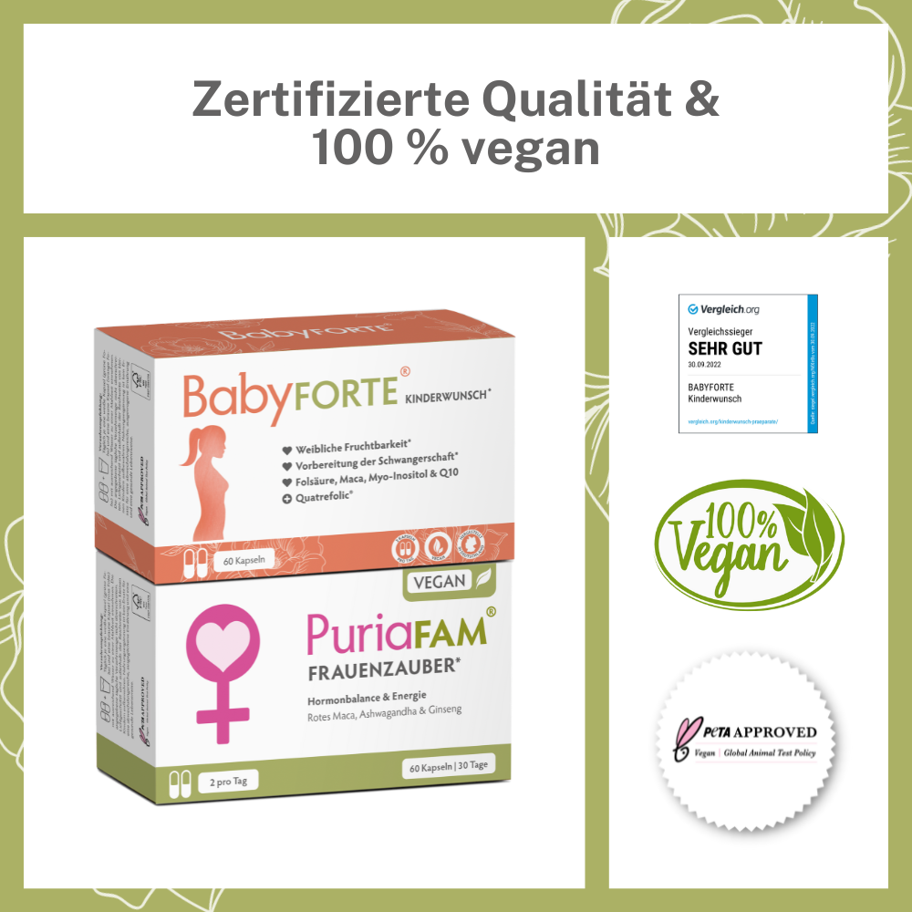 BabyFORTE Liebeswunder Vorteile und Siegel