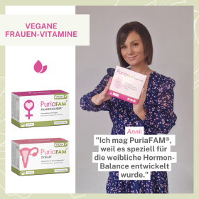 PuriaFAM® Fraunzauber in Kombination mit PuriaFAM® Zyklus