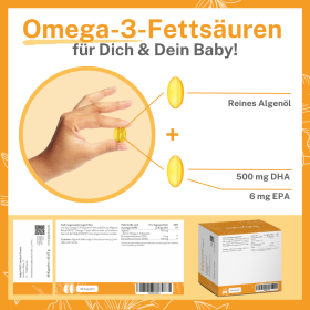 Vorteile auf einen Blick, BabyFORTE Omega-3 ohne Jod Großpackungen